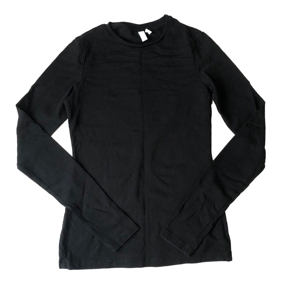 ASOS Women’s Long Sleeve Tee Black Size 0 - 11 22 2024
